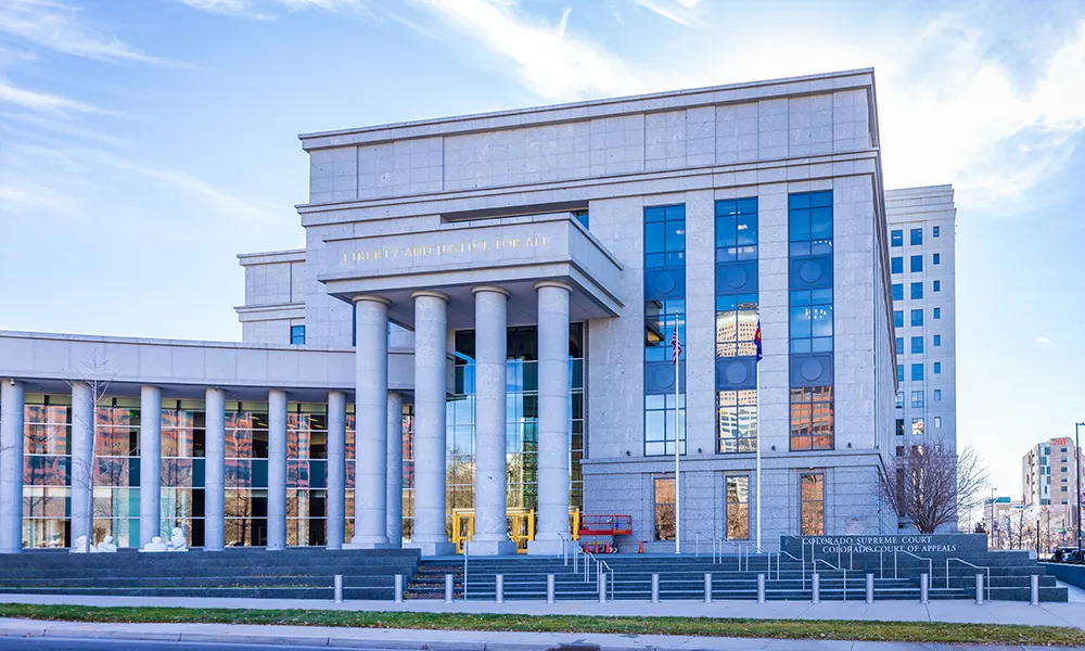 Colorado Supreme Court Building in Denver, Colorado